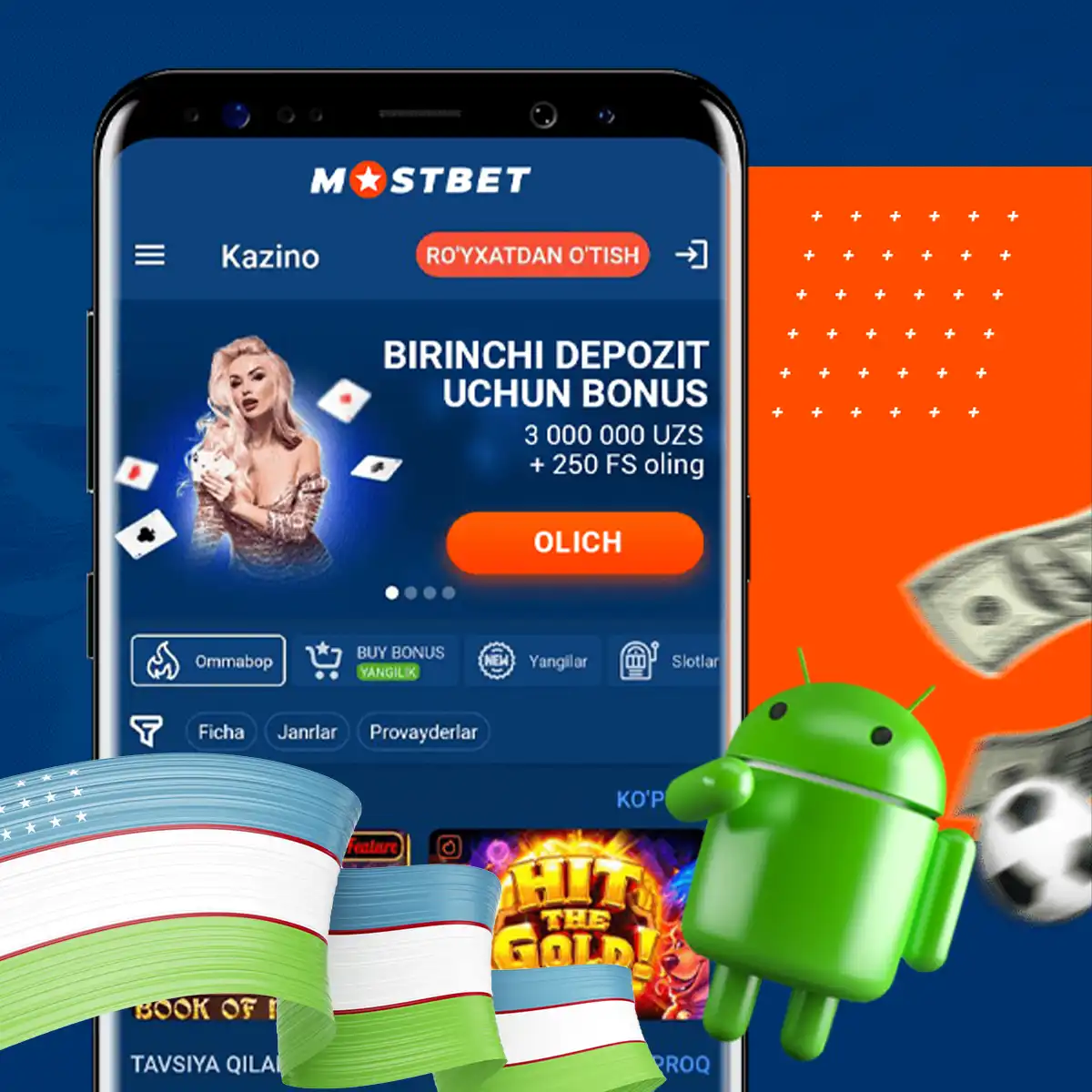 How can you download and install the APK file of the Mostbet app on your smartphone?