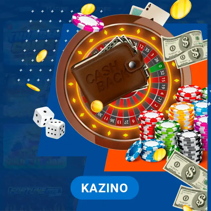 A wide selection of casino games.