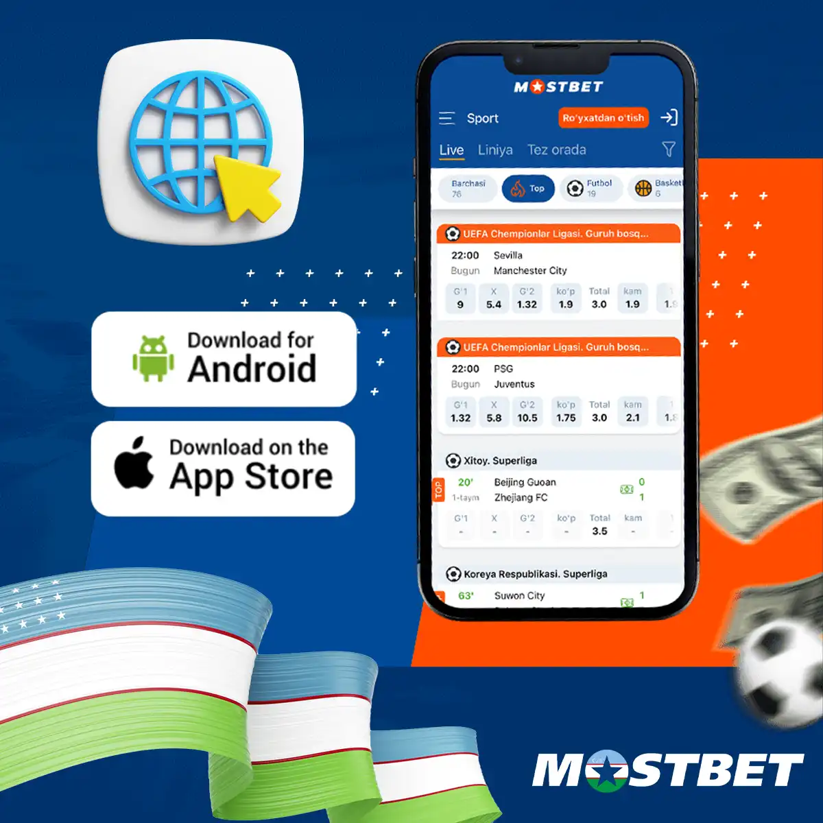 Comparing the mobile site and the Mostbet app in Uzbekistan