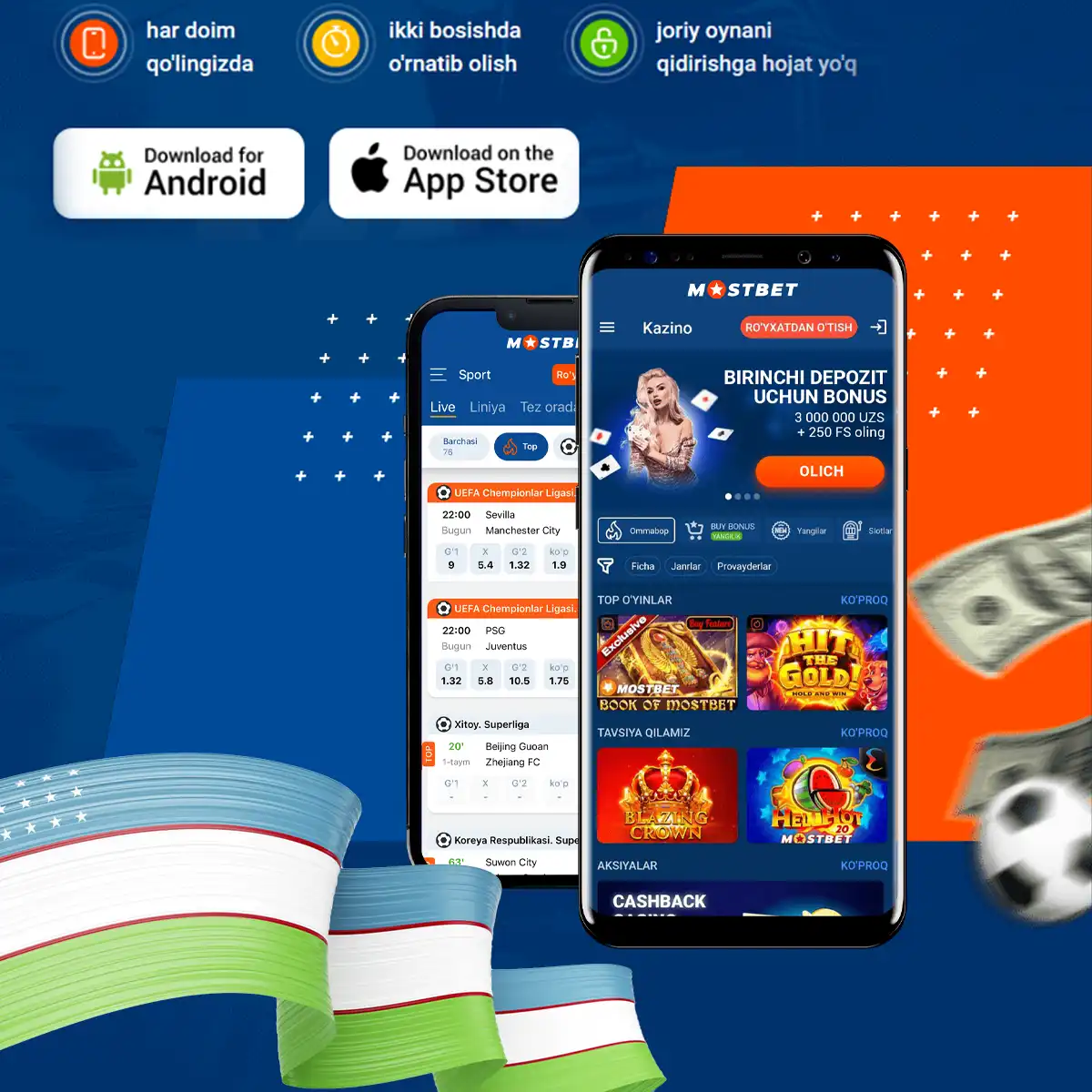 About Mostbet apps for Android and iOS
